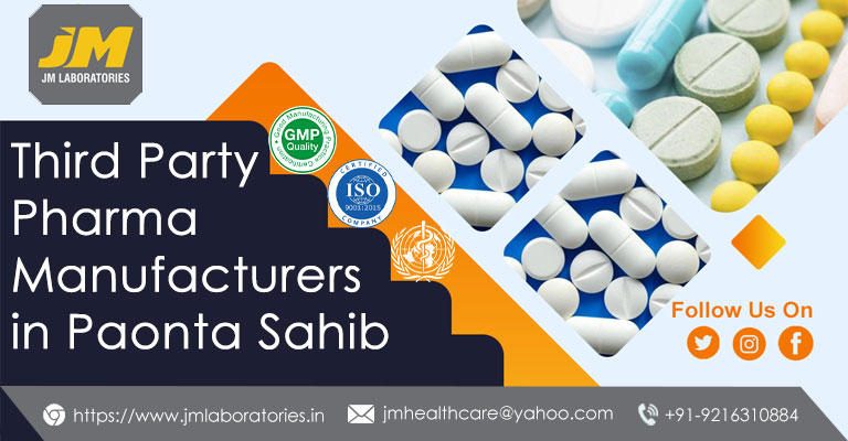 Third Party Pharma Manufacturers in Paonta Sahib | JM laboratories