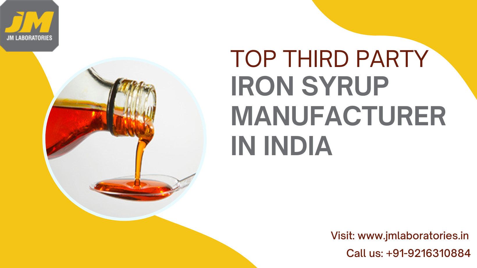 Third Party Iron Syrup Manufacturers in India | JM laboratories