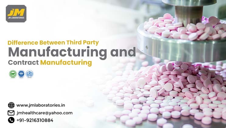 Difference Between Third Party Manufacturing and Contract Manufacturing | JM laboratories
