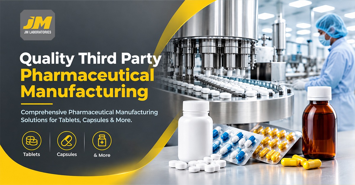 JM Laboratories pharmaceutical manufacturing facility